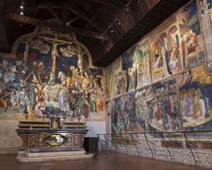 Gli affreschi nell'Oratorio S. Giovanni