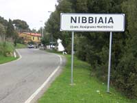 L'arrivo a Nibbiaia