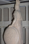 La scultura della dea Atena