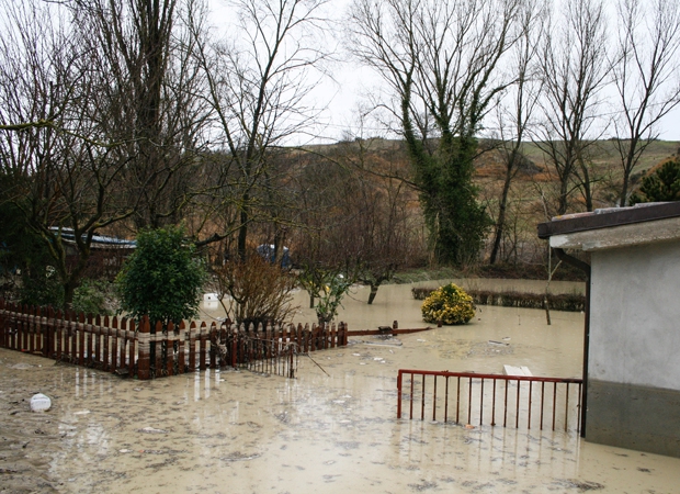Esondazione in località Miniera