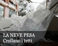 Urbino crolla sotto il peso della neve