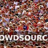 Il crowdsourcing è l'utilizzo di fonti provenienti da una folla indistinta di persone