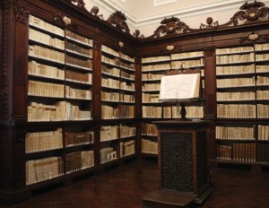 biblioteca monastero di Fonte Avellana