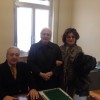 Giacomo Megna, Maria Clara Staccioli ed Elvira Moretti