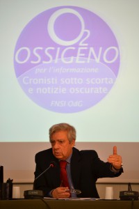 Il direttore di Ossigeno per l'informazione, Alberto Spampinato