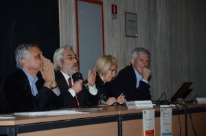 Claudio Rizza, Paolo Gambescia, Lella Mazzoli, Mario Tedeschini Lalli