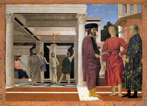 "La flagellazione di Cristo" di Piero della Francesca