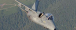 Un AMX Ghibli in dotazione all'aeronautica militare